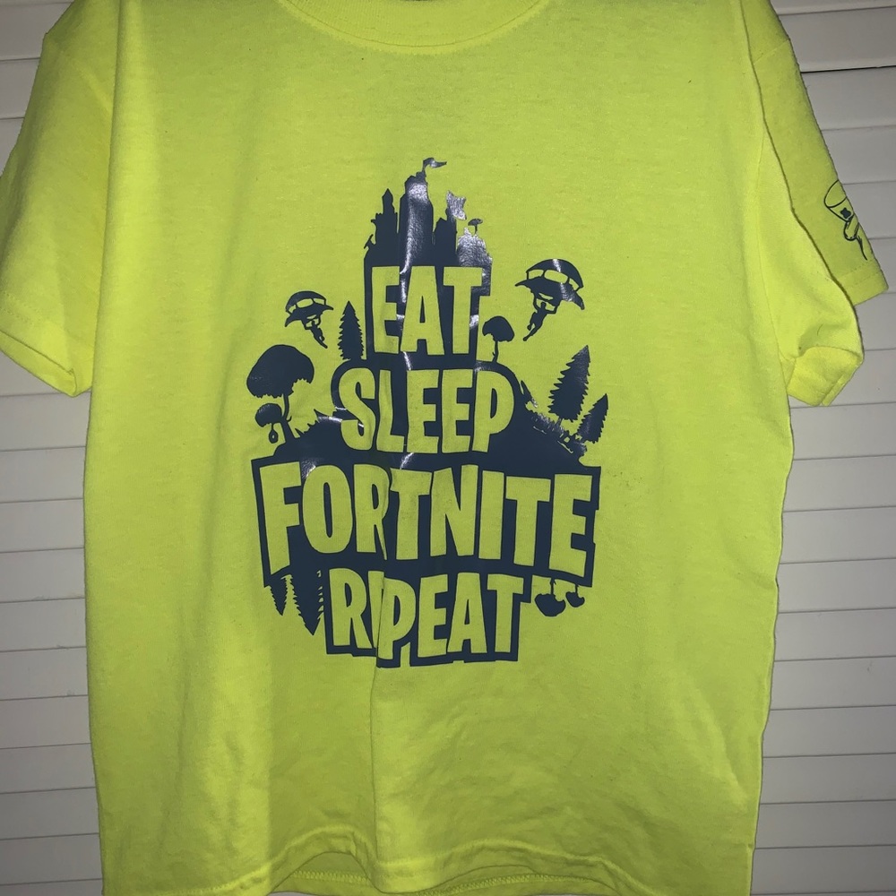 Homemade Fortnite shirt